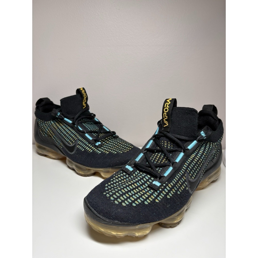 Nike VaporMax 2021 Flyknit Men's Shoes Multi Color‎ Blue DO5852-900 - Size 8.5
